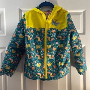 Adorable girls rain jacket!